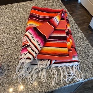 Authentic Mexican Throw Blanket